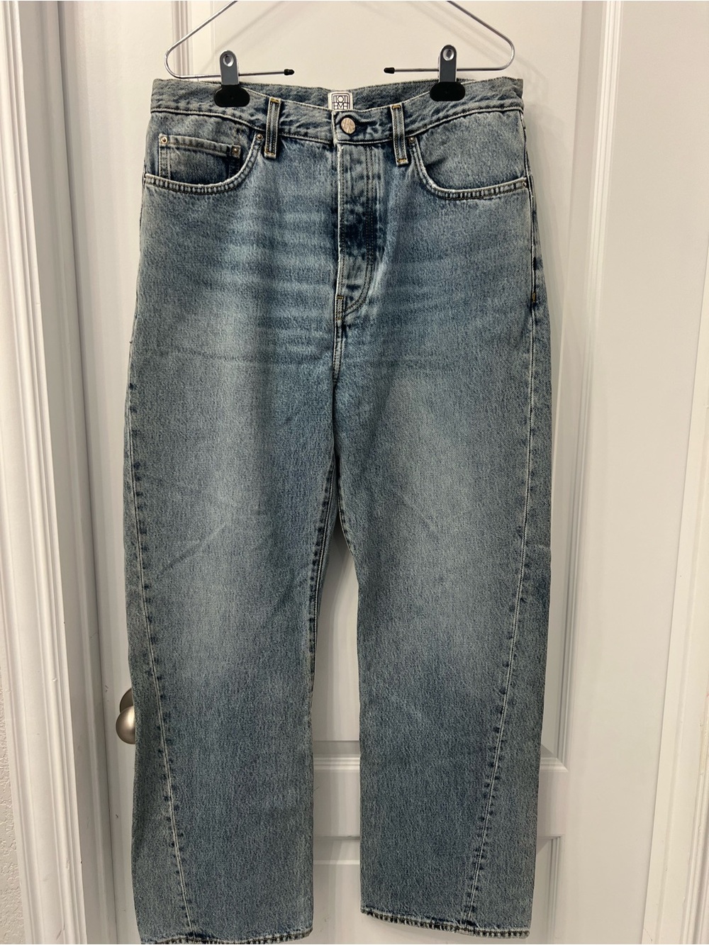 Toteme Light Blue Straight Women's Jeans